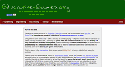 Desktop Screenshot of educative-games.org